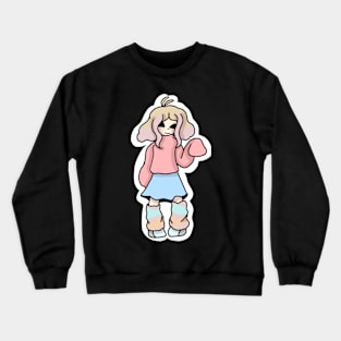 Cute girl Crewneck Sweatshirt